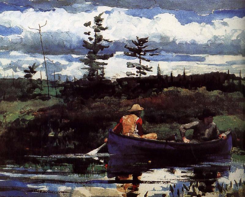 Winslow Homer Boat Boat Sweden oil painting art